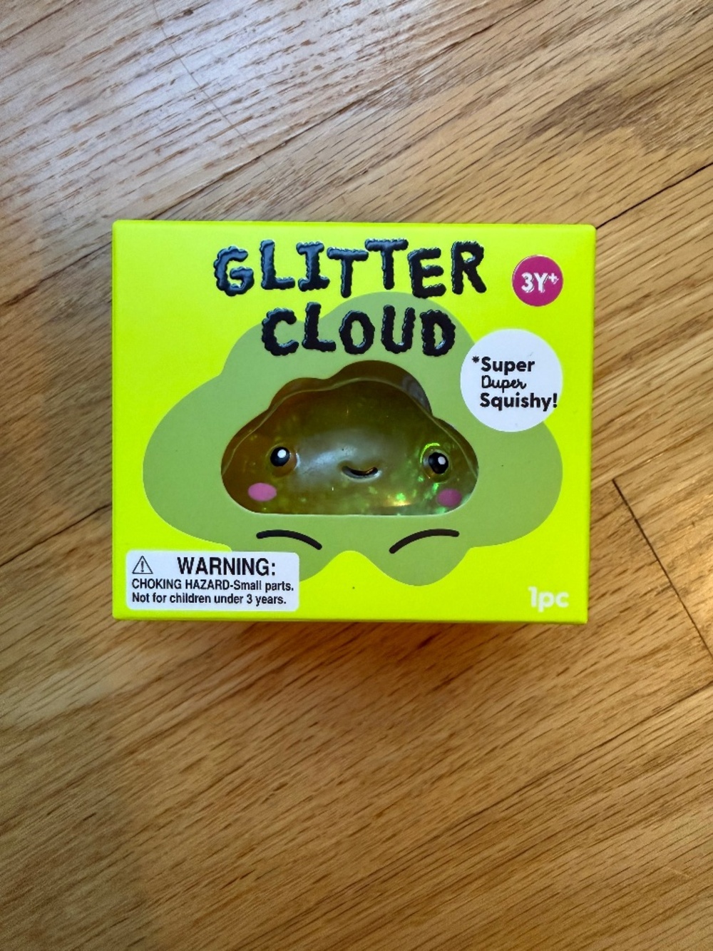 J’adore Glitter Cloud Squishy ☁️ Water Filled Glitter Fidget Toy Viral Sensory
